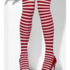 Opaque Hold-Ups – Red & White Striped