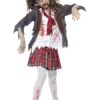 Kids Zombie School Girl Costume