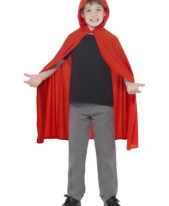 Alternative view of Kids Hooded Red Cloak