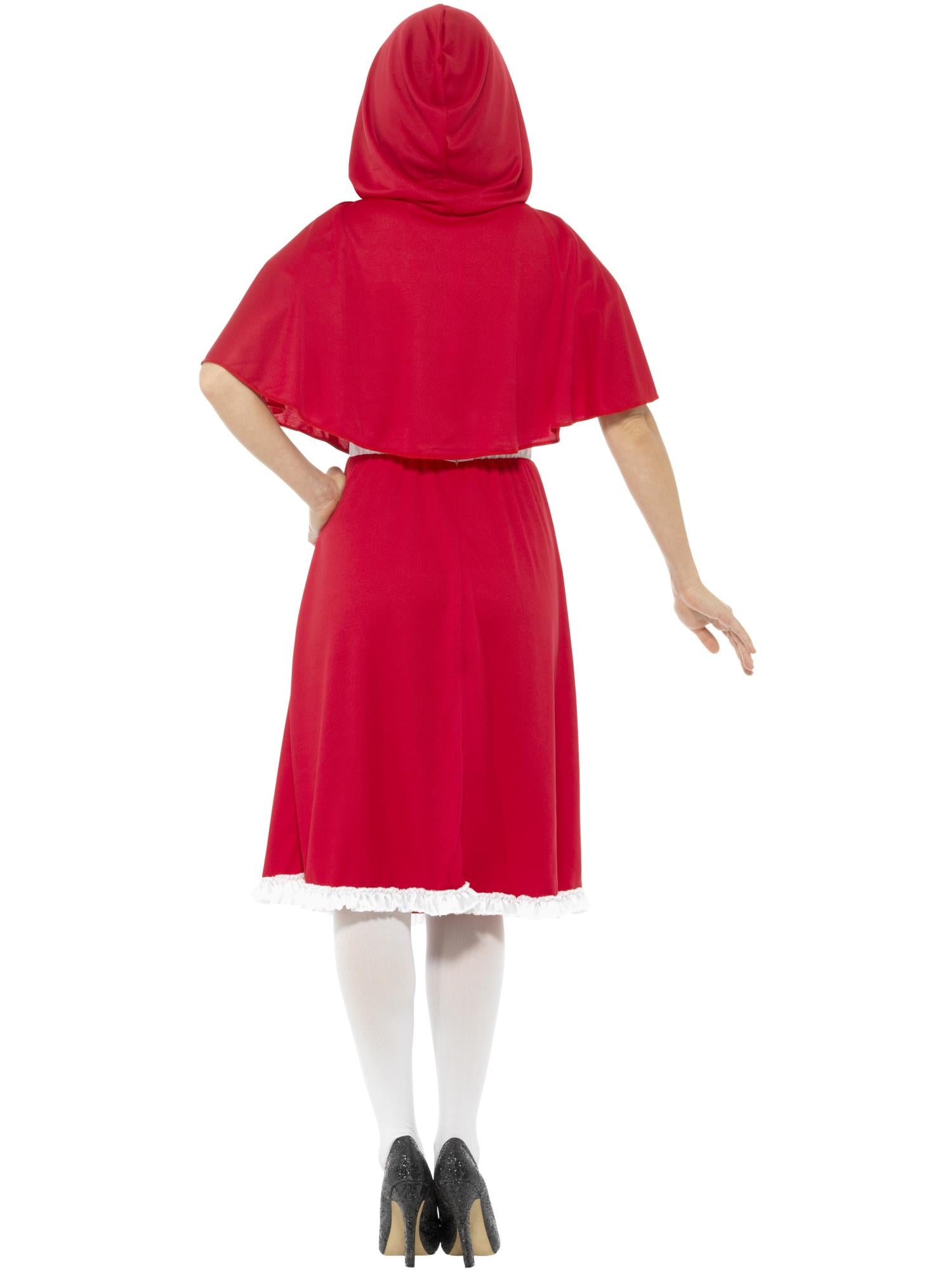 Red Riding Hood Costume – Red Longer-Length - Image 3