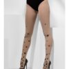 Opaque Tights with Spiders – Nude & Black