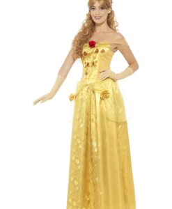 Alternative view of Golden Princess Costume - Belle-Inspired Look