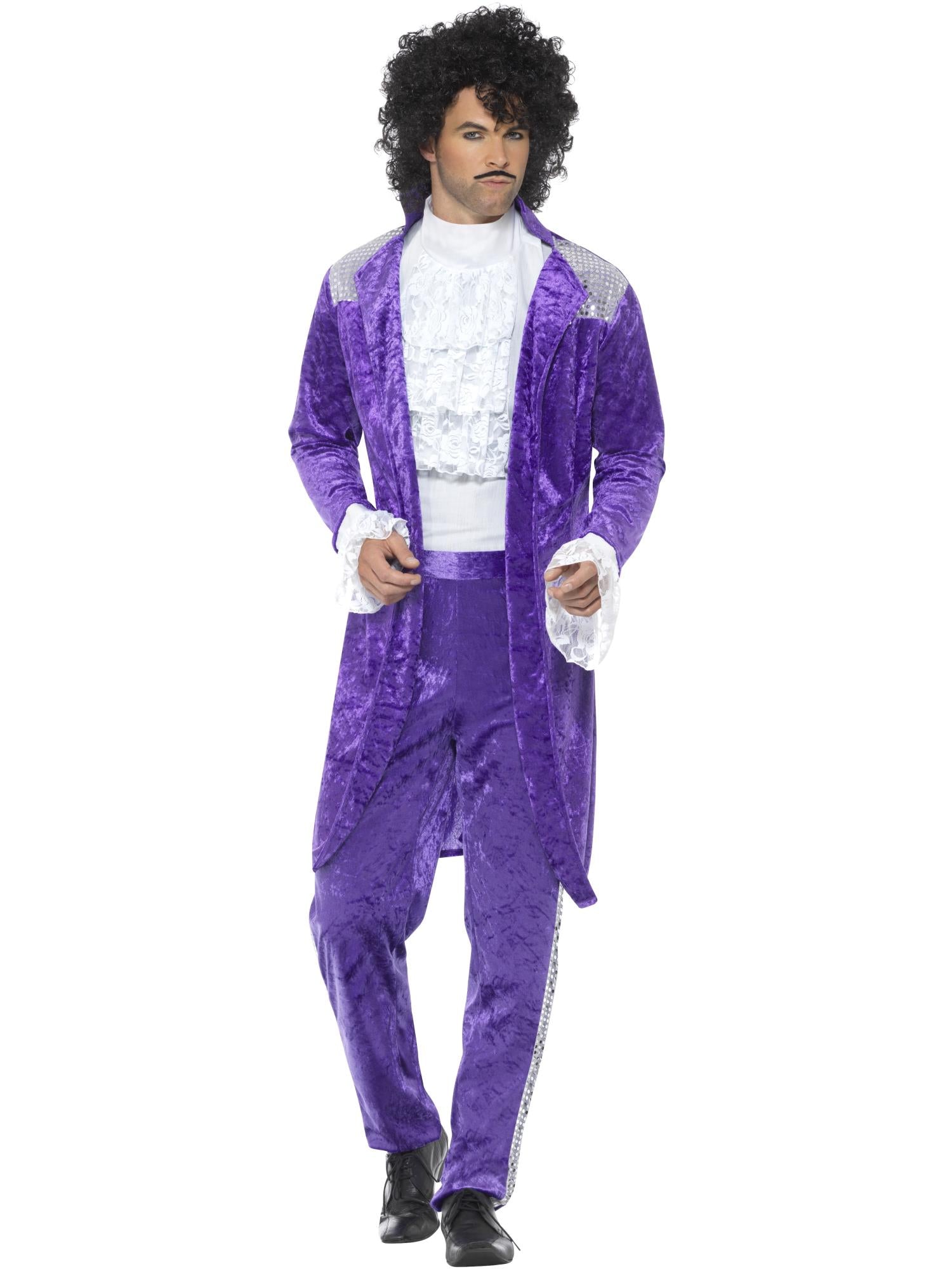 80s Purple Rain–style Costume