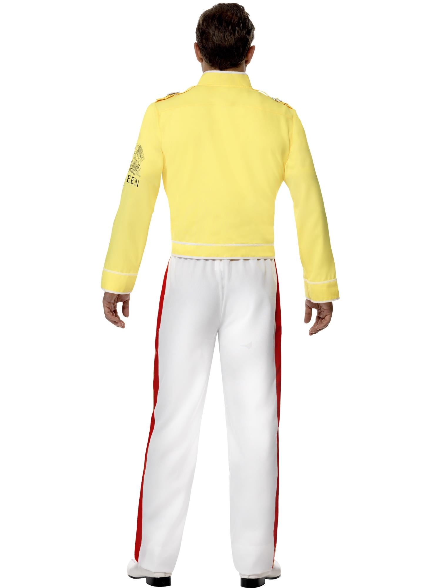 Queen Freddie Mercury Costume, Yellow - Image 3