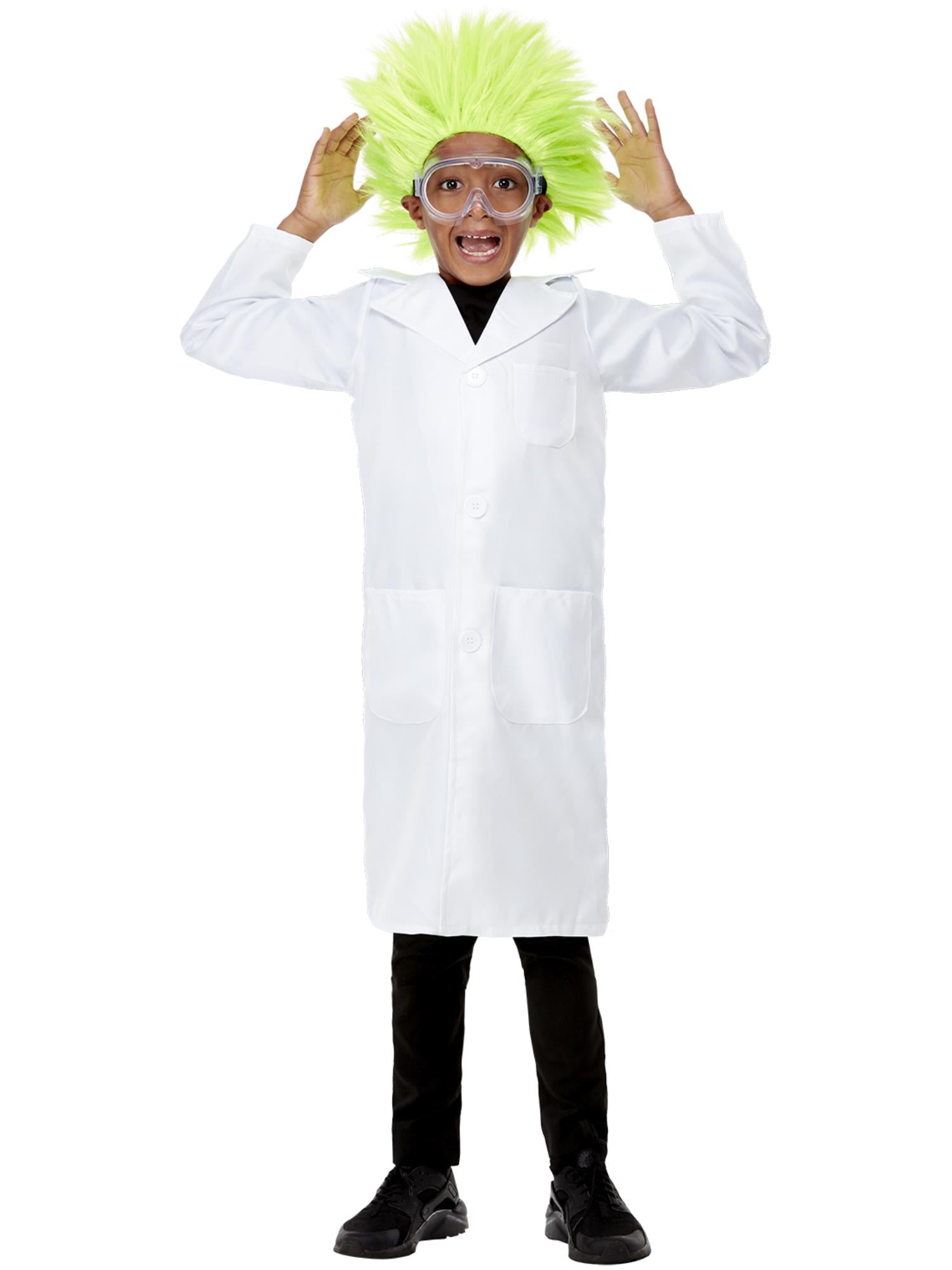 Kids Scientist Lab Coat – White Unisex | Doctor & Science Fancy Dress (3 Sizes)