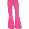 Ladies Pink Bell Bottom Flares
