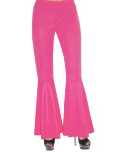 Ladies Pink Bell Bottom Flares