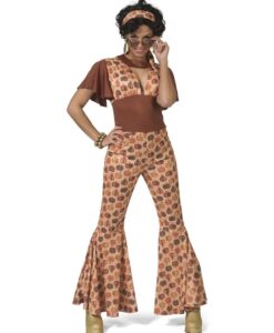 Fruity 70s Lady Costume – Jumpsuit with Headband