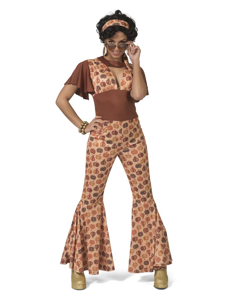 Fruity 70s Lady Costume – Jumpsuit with Headband