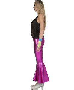 Alternative view of Ladies Pink Bell Bottom Flares