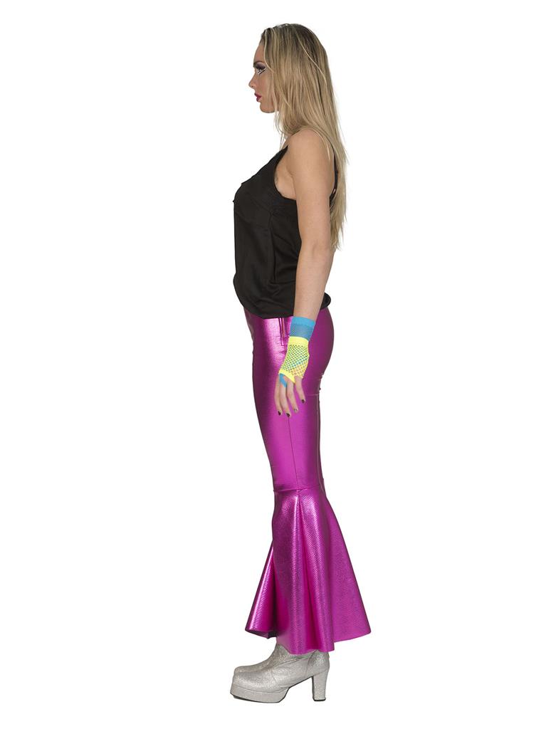 Ladies Pink Bell Bottom Flares - Image 2