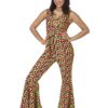 Flower Family – Female Costume | Colourful Flared Jumpsuit