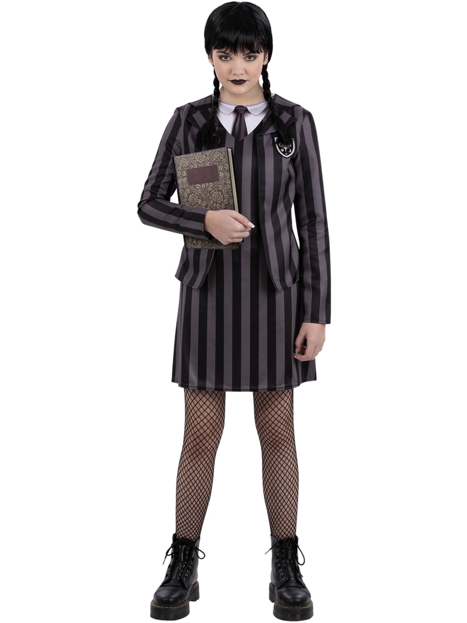 Kids Gothic School Uniform Costume