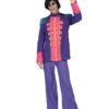 60s Sgt Pepper–Style Beatles Jacket – Purple / Pink