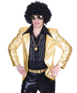 Disco Fever Gold Lamé Jacket