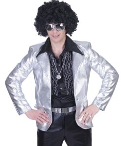 Disco Fever Silver Lamé Jacket