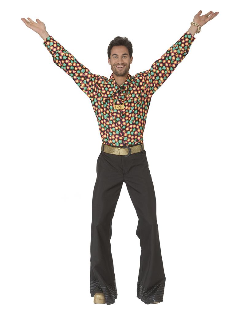 Flower Family – Male Shirt | Colourful Flower Print