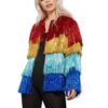 Tinsel Fringe Jacket – Multi-Coloured