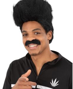 90s High Top Wig – Black