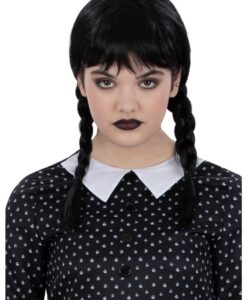 Kids Gothic School Girl Wig