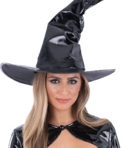 Fever Wet Look Witch Hat