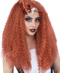 Rocky Horror Show - Magenta Wig – Long, Wavy with Victory Roll