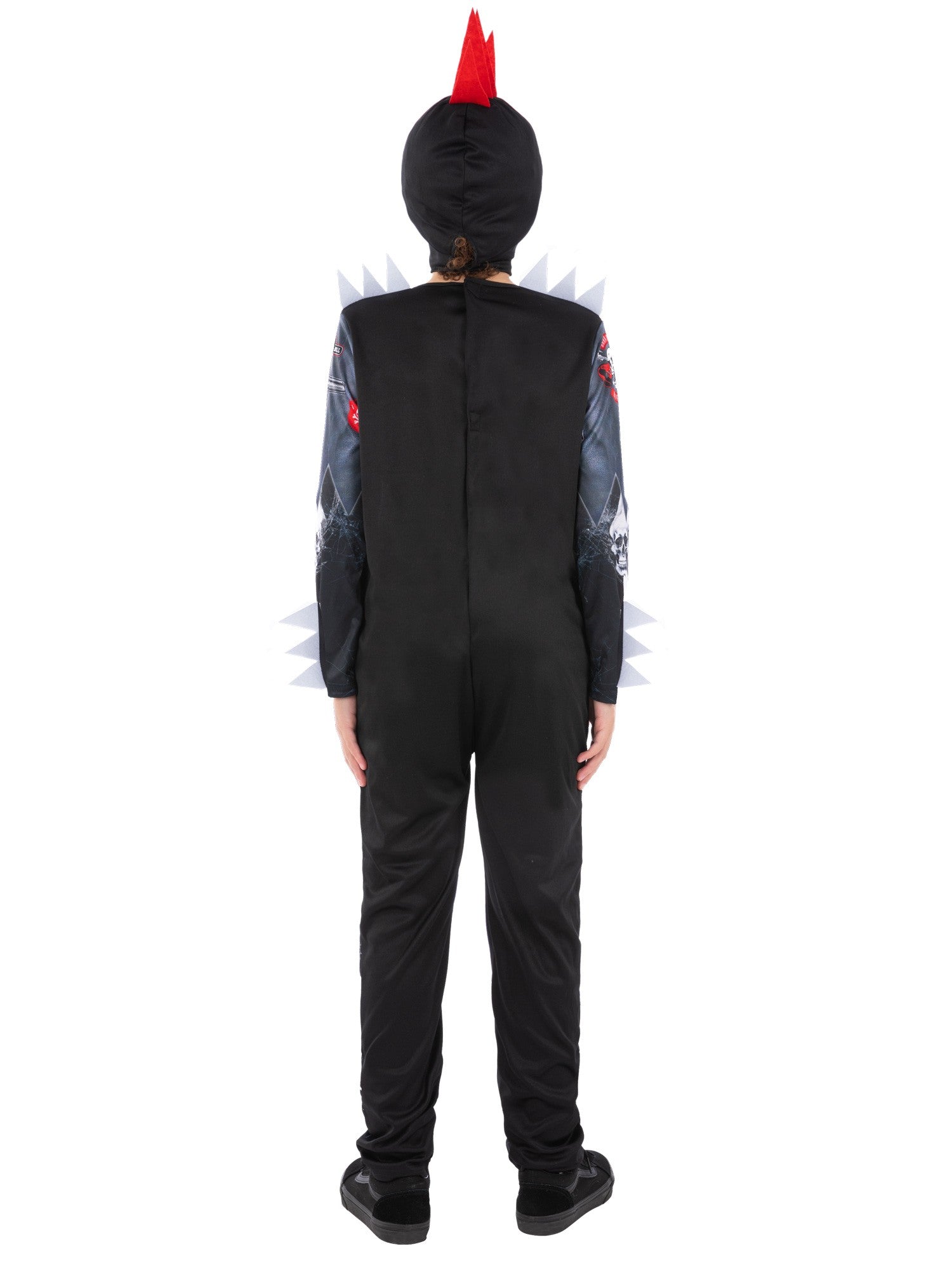 Kids Punk Skeleton Costume - Image 4