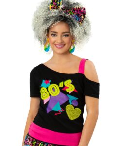 80s Off-the-Shoulder T-Shirt