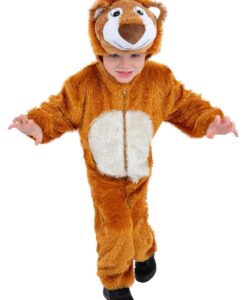 Kids Lion Costume – Jumpsuit with Hood