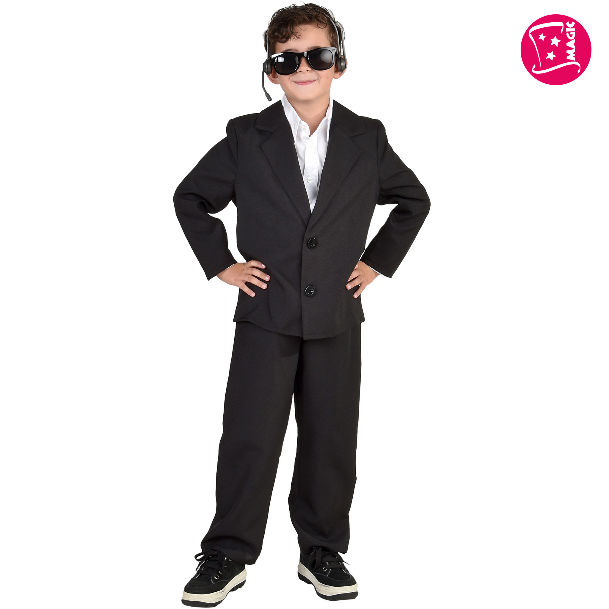 Kids Bodyguard / Spy Style Outfit with Headset