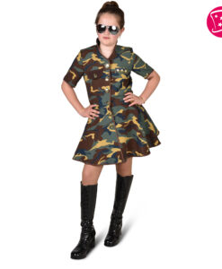 Kids - Army Girl Costume
