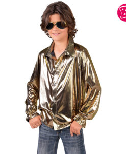 Kids Liquid Gold Metallic Shirt