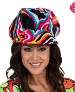 70s Multi-Coloured Cap – Oversized