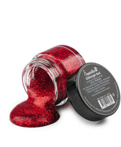 Superstar Professional Glitter Gel – Red (15ml)