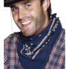 Western Cowboy Bandana – Blue (Unisex)