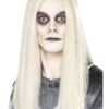Ghostly Spirit Wig – Grey, Long & Straight Fancy Dress Wig