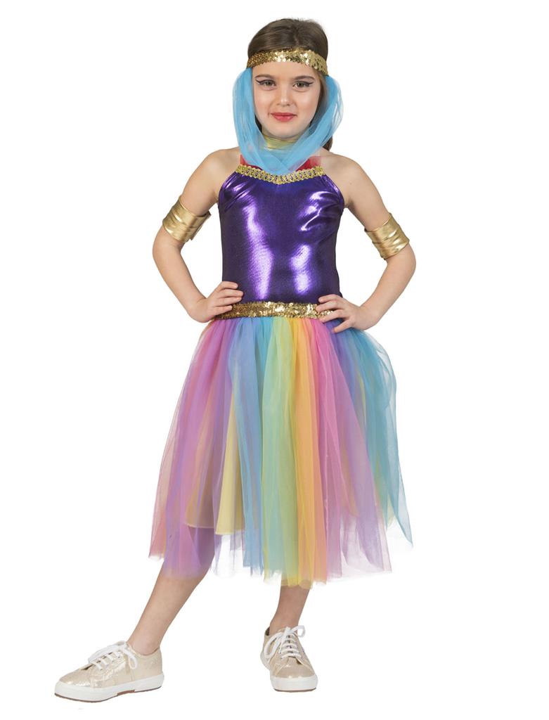 Girls Colourful Suleika Costume
