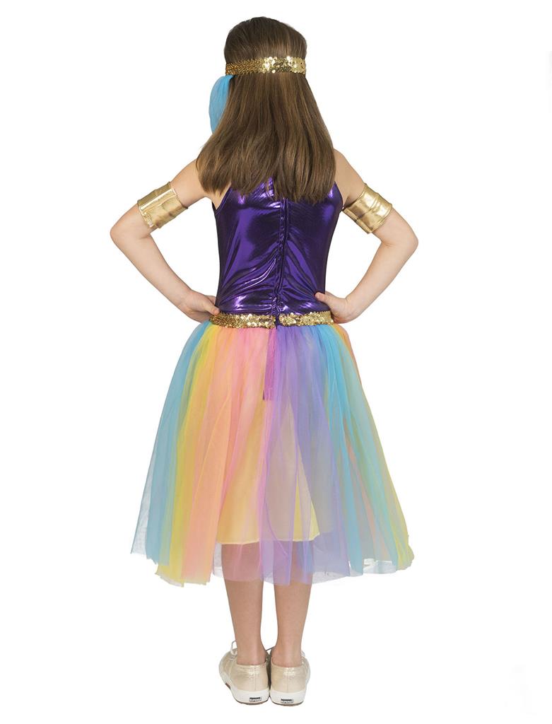 Girls Colourful Suleika Costume - Image 2