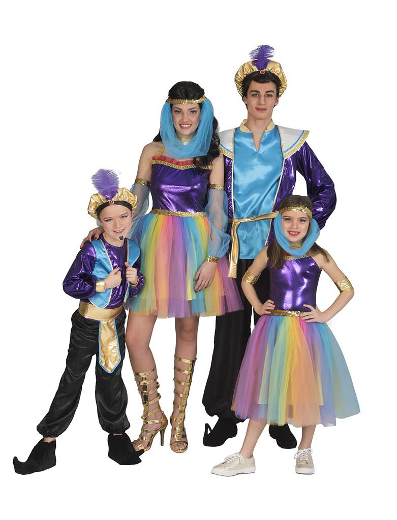 Girls Colourful Suleika Costume - Image 3