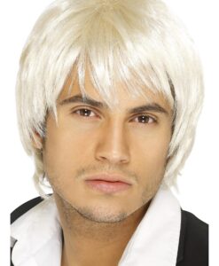 “Boy Band” Wig – Blonde Fancy Dress Wig