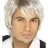 “Boy Band” Wig – Brown / Blonde Mix Fancy Dress Wig