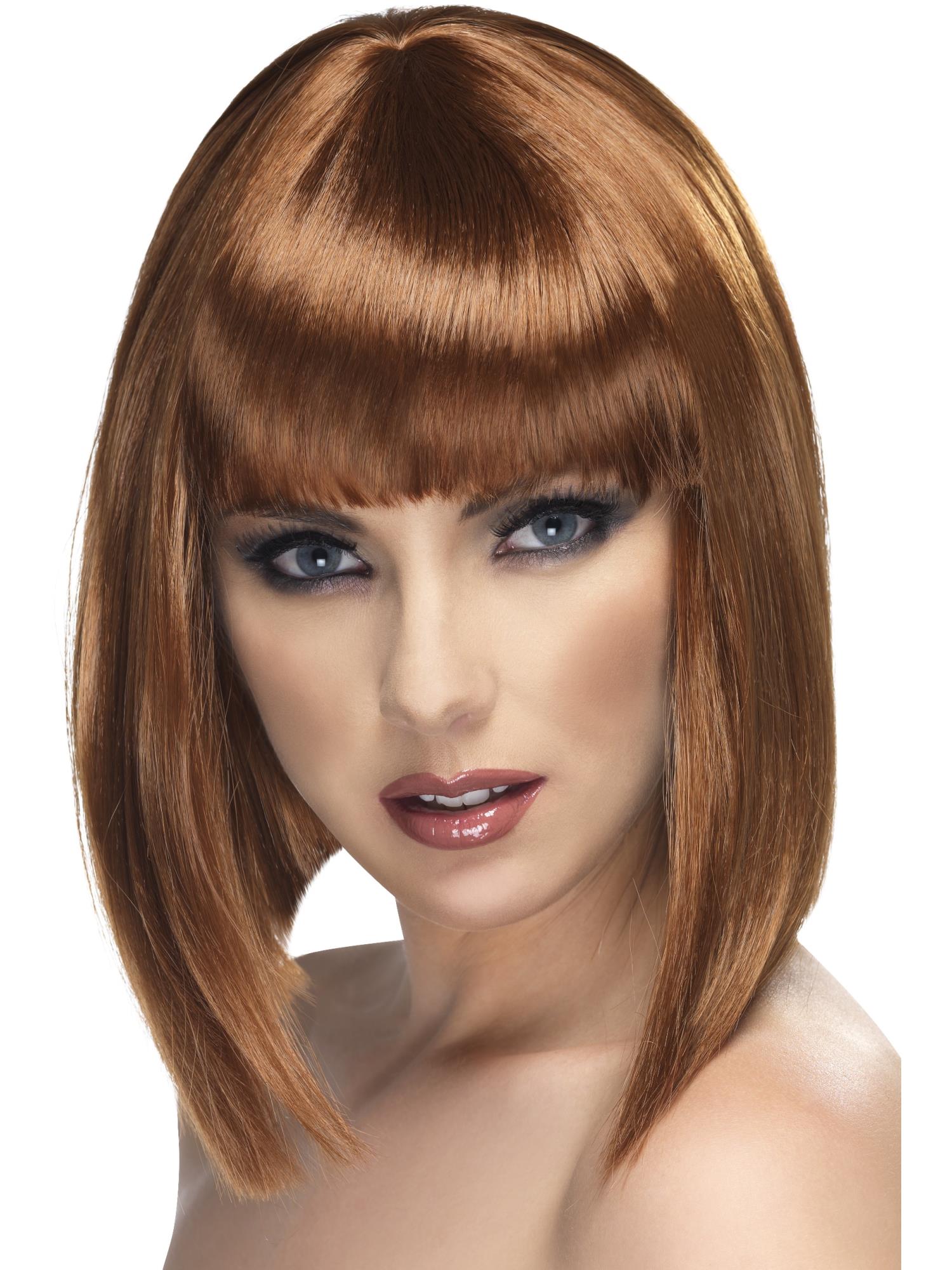 Glam Wig – Short, Blunt Cut with Fringe – 13 Colour Options - Image 4