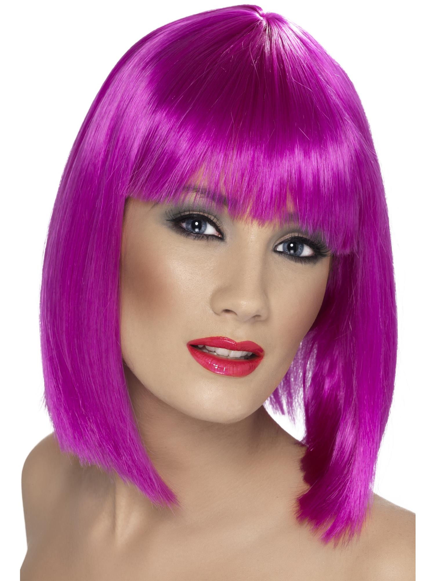 Glam Wig – Short, Blunt Cut with Fringe – 13 Colour Options - Image 10