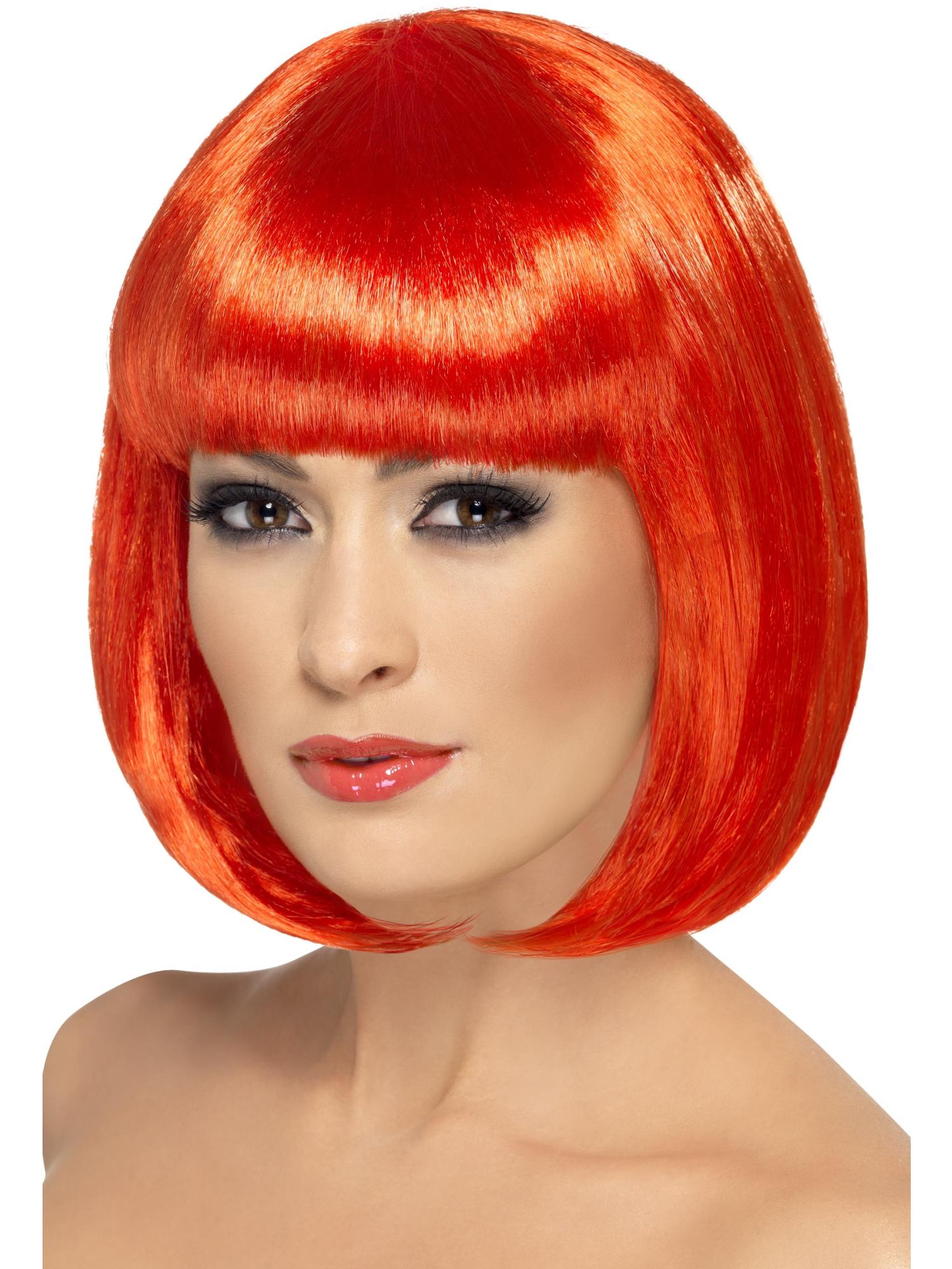Partyrama Wig – Short Bob with Fringe , 6 Colour Options - Image 4