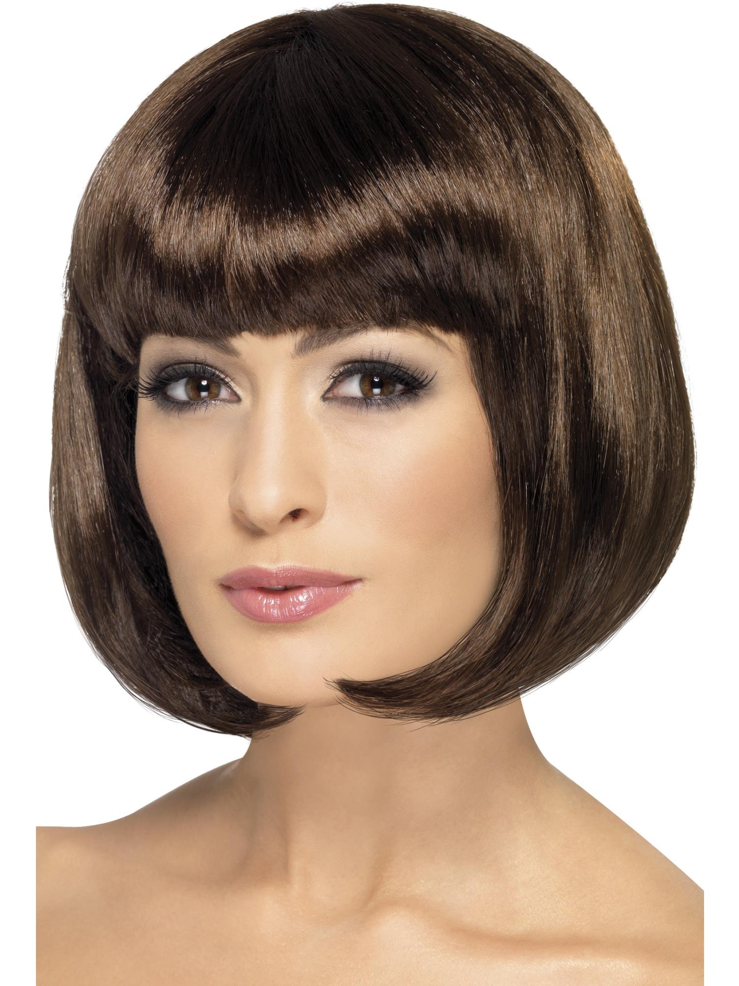 Partyrama Wig – Short Bob with Fringe , 6 Colour Options - Image 5