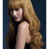 Fever Isabelle Wig – Long Soft Curls with Fringe , Auburn