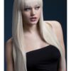 Fever Jessica Wig – Long Straight with Fringe , Deluxe "ABBA"
