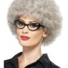 Granny Perm Wig – Grey Fancy Dress Wig