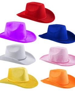 Adult Velvet Cowboy Hat