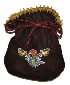 Pirate Money Bag – Drawstring Pouch